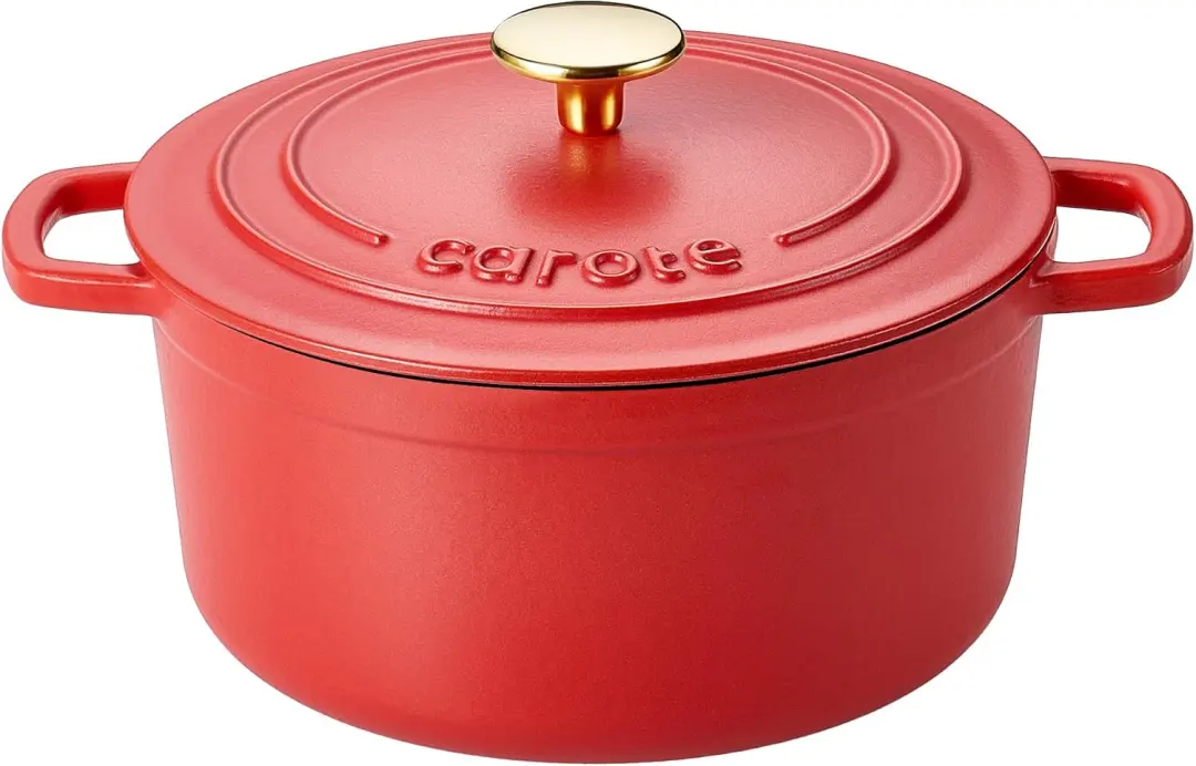 Carote enameled cast iron Dutch oven, 4.5 quarts